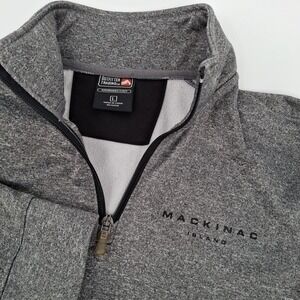 Outfitters Trading Youth 1/4 Zip Jacket "Mackinac Island" Logo